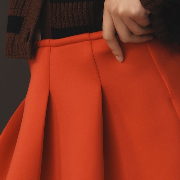 NWT Maeve pleated scuba miniskirt - Picture 3 of 12